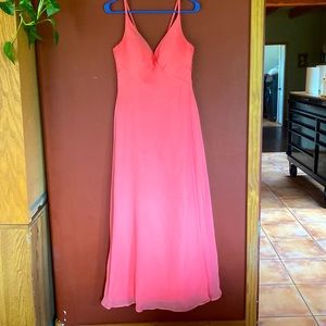 Azazie Thana Bridesmaid Dress, Watermelon, Women’s A8